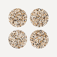 Load image into Gallery viewer, Black Speckled Cork Coasters
