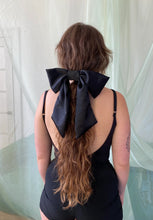 Load image into Gallery viewer, Giant Bow Scrunchie in Peacock
