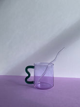 Load image into Gallery viewer, Purple Squiggle Mug
