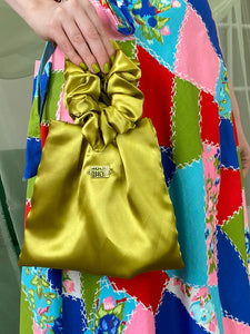 ChouChou Wristlet Bag in Chartreuse