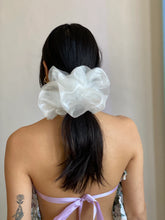 Load image into Gallery viewer, Giant Organza Scrunchie in Ivory
