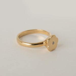 Opal Blossom Ring