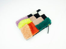 Load image into Gallery viewer, Playground Shearling Zipper Pouch
