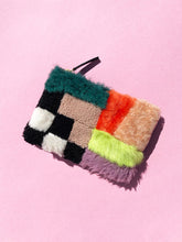 Load image into Gallery viewer, Playground Shearling Zipper Pouch
